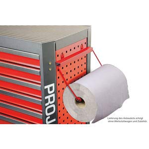 PROJAHN Accessories Workshop Trolley Galaxy Paper Roll Holder up to Roll Width 390 mm Black
