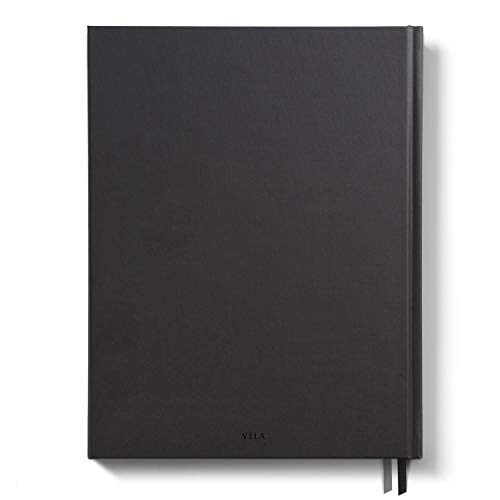 Vela Sciences N9-C Expanded Duracover Lab Notebook, 9.25 x 11.75 in, 240 Pages, Gray Cover (5mm Grid+, 1-Pack)