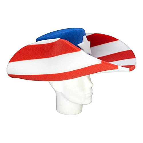 Foam Party Hats: Texas Giant Cowboy Hat - Handmade Cowboy Hat - Personalized Gift Hat - Cowboy Hat For Men - Party Favors - Party Gift Hat - Crazy Hat Day - 4Th Of July - 40 Gallon Hat #TOP3