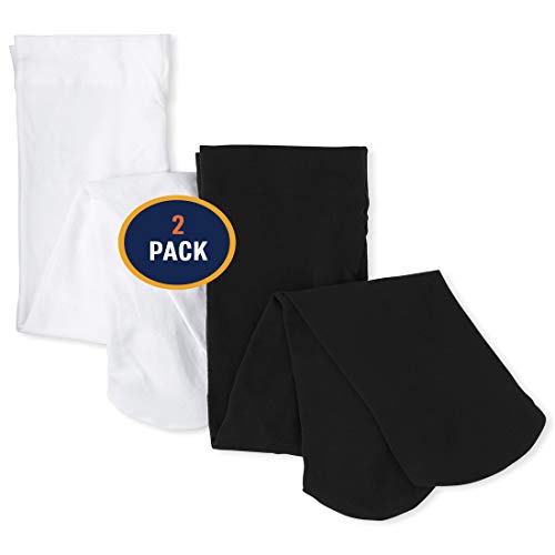 The Children's Place girls Toddler Microfiber Tights 2-pack