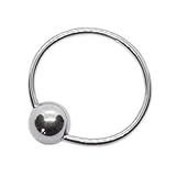 [ラプラス] ボディピアス body-piercing キャプティブ ビーズリング 【 ボディーピアス 】 18G (8mm)