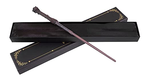 Image of Harry Potter Wizard Wand | Lightweight Polyresin & Metal Magic Wand Attractive Magic Wizard Wands For Harry Potter Fans (Style 2), Black, Kids