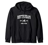 Photo Gallery rotterdam new york ny - design vintage sportivo atletico felpa con cappuccio Photo Gallery rotterdam new york ny - design vintage sportivo atletico felpa con cappuccio