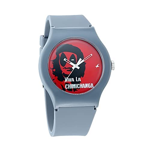 Fastrack Deadpool Quartz Analog Bicolour Dial Silicone Strap Unisex Watch-NS9915PP77 (B09B296TR1) Amazon Price History, Amazon Price Tracker