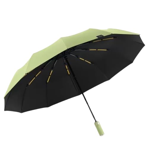 HomeCloudFolding Umbrella featuring 12 Reinforced Ribs, Auto Open/Close Functionality, Waterproof Canopy, Comfortable ABS Handle and Superior Wind-Resistant Double-Bone Fiber Frame