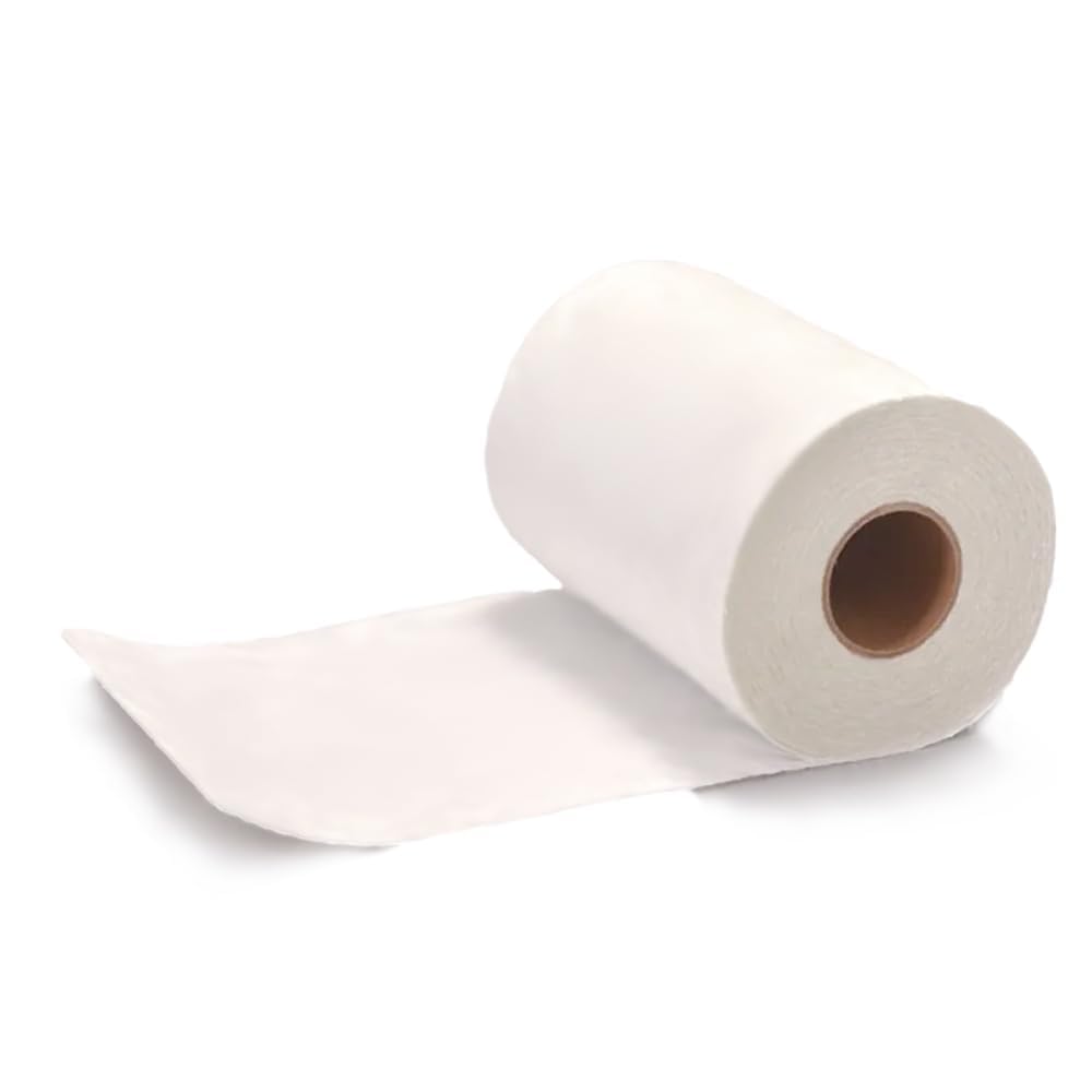 Geotextil de Refuerzo 60g/m² para Impermeabilización 25mx20cm | Mejora y refuerza la impermeabilización con membranas, poliuretano o goma líquida. Puentea grietas fisuras y dilataciones.