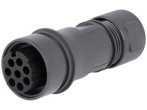 Connecteur rond PXP6011 mâle femelle 8 PIN 10A pour liaison électrique fiable