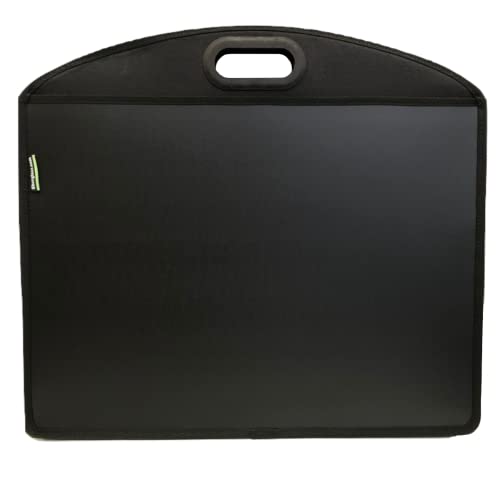 La mejor selección de Carpetas de dibujo los preferidos por los clientes. 44 SHERGLASS PORTAFOLIOS DE ARTE PORTALÁMINAS PROFESIONAL PARA DIBUJO TÉCNICO (Negro/Negro, 60x45x9)