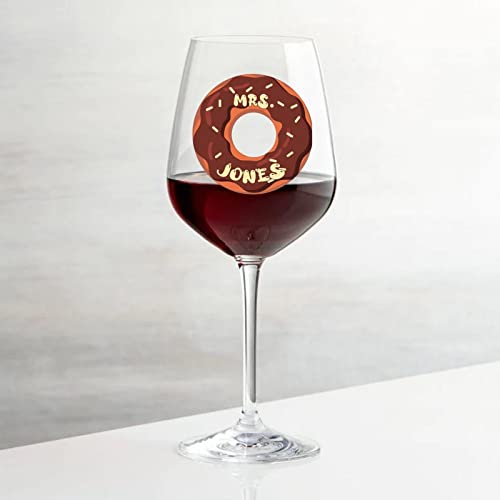 Verres à vin en forme de donuts 325ml pour pendaison de crémaillère - 4