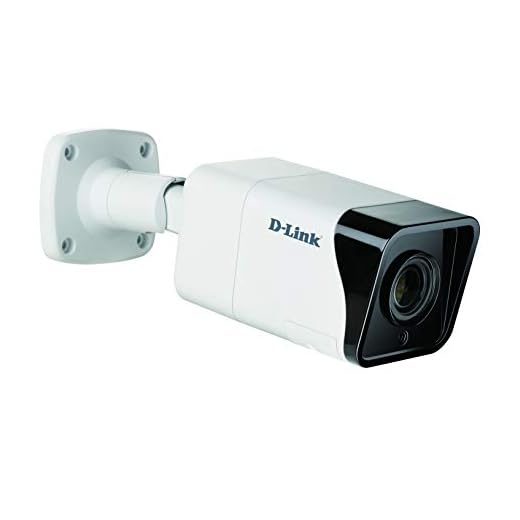 D-Link DCS-4718E Vigilance 8 Megapixel H.265 Utomhus Bullet Kamera Med 4K Ultra HD, 30m Natt Seende, H.265, WDR, LowLight+, Motoriserad Fokus, PoE, IP66, Micro SD plats, ONVIF