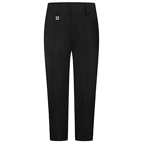 ZECO Sturdy Fit Boys School Trousers Black