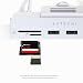 SATECHI USB-C Klemm-Hub für 24-Zoll-iMac und Studio Display, Silber