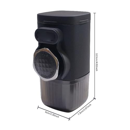 Cafetera portátil de vacío con presión alta 1200 cc miniatura 7