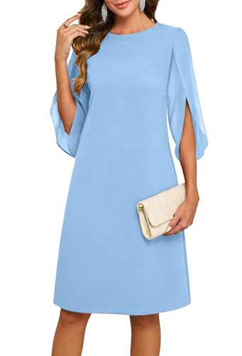 oten Mother of Groom Dresses for Wedding Elegant Flutter Chiffon
