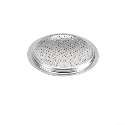 Moka - Junta de sello de aluminio para cafetera italiana de espresso, piezas de repuesto compatibles con tamaños de taza de 2, 3, 6, 9, 12 (9 tazas)