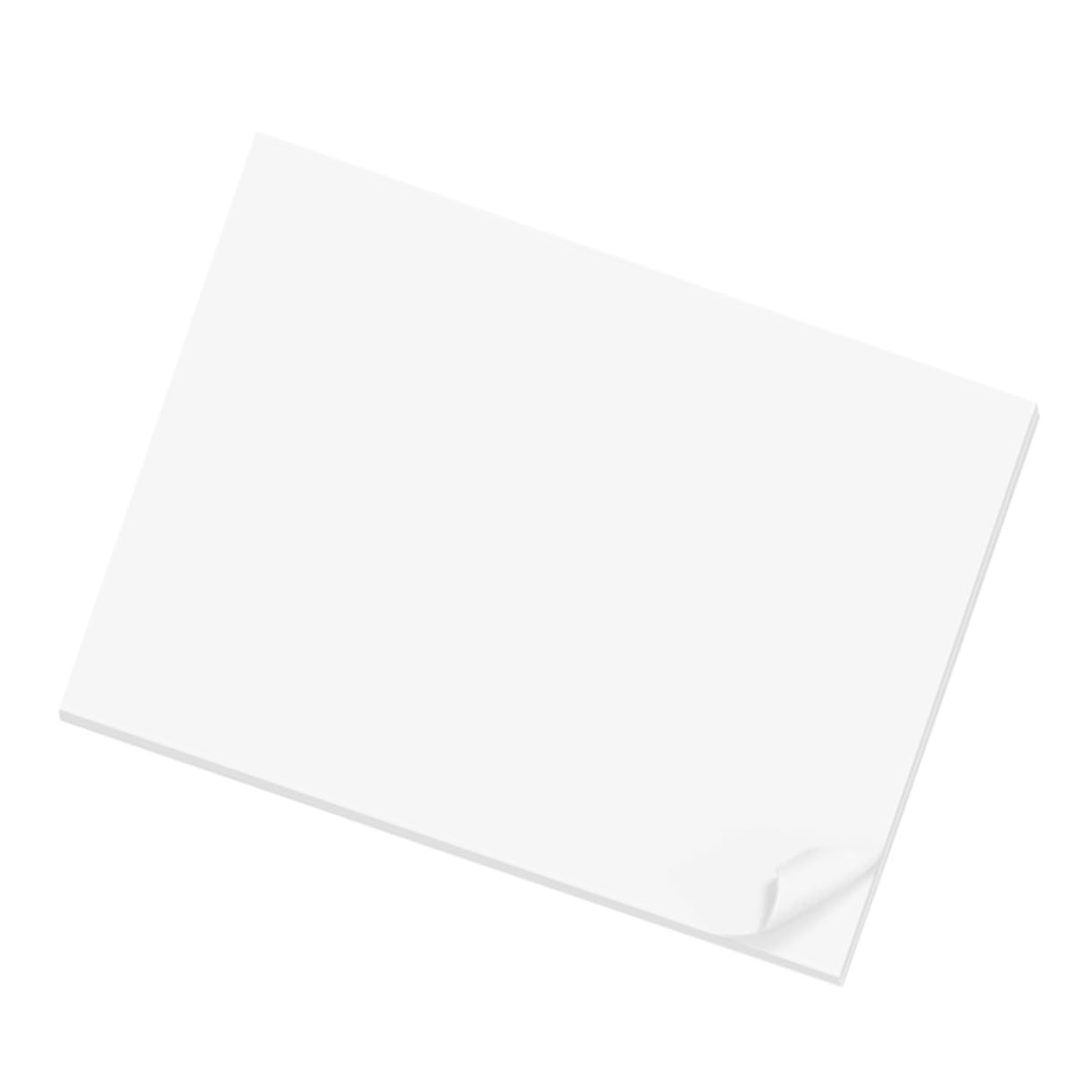 HOODANCOS Papier Aquarelle Pour Artistes 100 Feuilles A4 Vierges Recyclées Pour Croquis Et Dessins