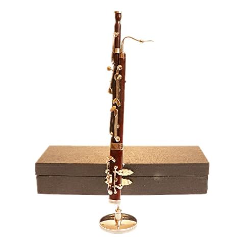 Dselvgvu Miniature Bassoon with Stand and Case Cover