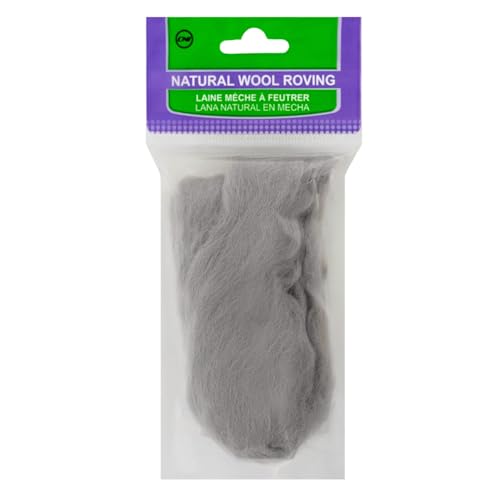 Image of Clover Natural Wool Roving, Ash