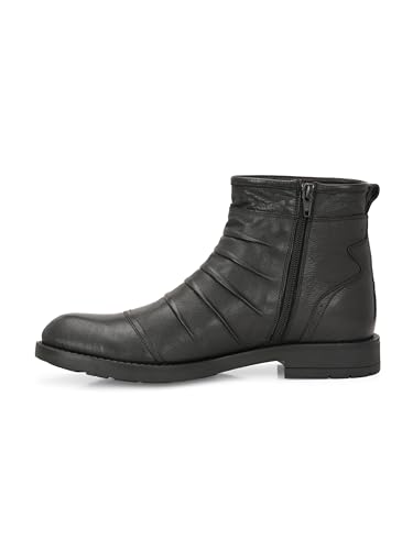 Image of Delize men's Black Biker boots 90431