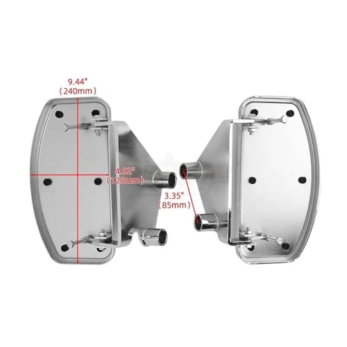 Pédales pour Shadow ACE VT750 Confort Route 1997-2003 - 3
