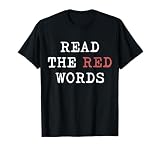 Read The RED Words T-Shirt