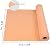 YZprism Waterproof Membrane 430 Sq Ft 20 mils Thick 3.3 x 131' Tile Underlayment Shower Membrane PE Fabric 0.5 mm for Shower Walls, Bathroom Floors, Sauna Room, Roof Large Area Waterproofing Orange