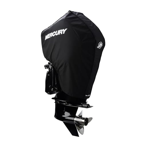 Mercury Tow N Stow Outboard Cover for 175-225hp FourStroke Engines, Black