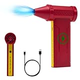 Portable et compact: avec sa taille mini et son design léger, ce souffleur de poussière est très pratique à transporter. Le corps compact du ventilateur turbo frénésie le rend facile à transporter et à utiliser à l'extérieur.conception sans fil, à la mode et exquise. L'interface de charge TYPE-C prend en charge une charge rapide de 20W, avec une taille compacte qui est plus facile à utiliser qu'une seule main, assurant une charge rapide et efficace.