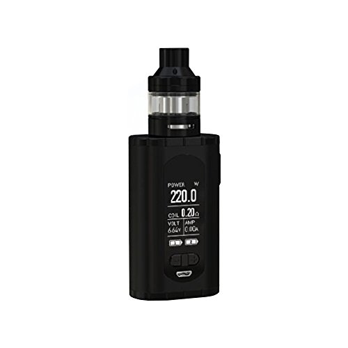 Original Eleaf INVOKE 220W Kit mit ELLO T Tank (Schwarz) und PEACEVAPEu0099 Vape Band