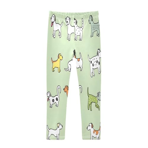 Bolaz Toddler Girls Leggings Printed Yoga Pants Leggings Dog for Kids