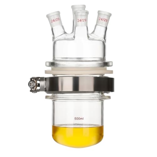 Borokrzemowy Zestaw Naczynia Reakcyjnego 24/29-4 Szyjek 500ml