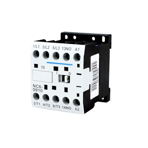 Contacteur miniature AC NXC-09M10 relais de commande triphasé 380V 9A pour circuit industriel