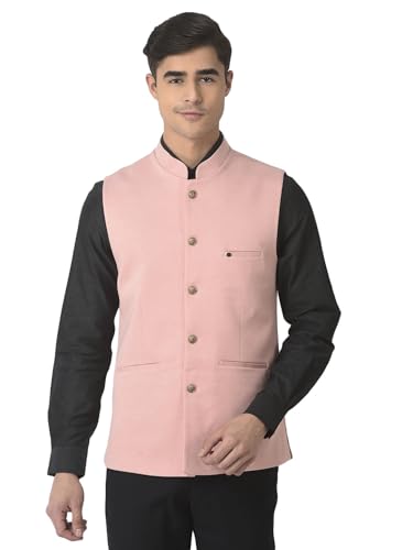 Image of Turtle Men Poly Viscose Solid Party Nehru Jacket