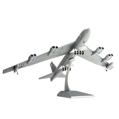 Mahfisj B-52 Bomber Model 1/200 Scale B-52 Military Aircraft Metal Diecast Model Kit Ideal Gift and Collection