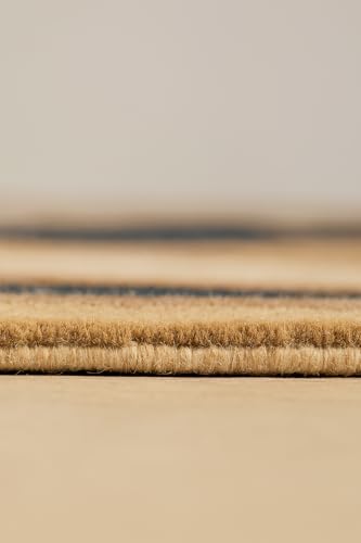 Art Deco Geometric Area Rug by Judy Xinyi Sun – Stylish Black, Tan & Beige Carpet for Living Room & Bedroom – Available in Multiple Sizes for Enhanced Interior Design - Image 4