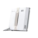 ECOVACS WINBOT Mini Robot Limpia Cristales de Ventanas, Diseño Compacto, Doble Boquilla con Spray Ultrasónico, Sistema de Protección de 9 Pasos, Planificación Inteligente del Viaje, Blanco