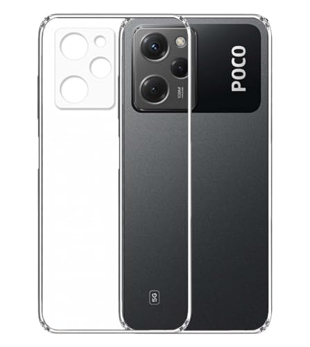 Image of Soft Silicone TPU Back Cover Compatible with Poco X5 Pro 5G / Redmi Note 12 Pro 5G