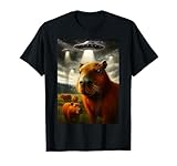 Photo Gallery capybara ufo rapimento alieno divertente fantascienza extraterrestre maglietta Photo Gallery capybara ufo rapimento alieno divertente fantascienza extraterrestre maglietta