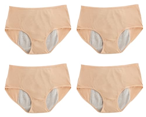 Image of Leakproof Ladies Underwear,Incontinence Underwear for Women,Leak Proof Panties for Women Over 60