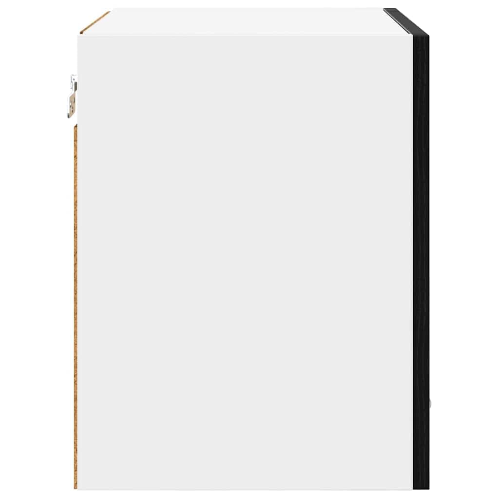 Moderner Hängeschrank in Schwarz Eichen-Optik 40 x 31 x 40 cm aus Holzwerkstoff mit viel Stauraum, praktisches modern Küchenzubehör für eine organisierte Küche