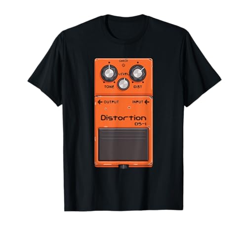 Guitar Pedal Amp Cartoon Cool Music Lover Gifts T-Shirt