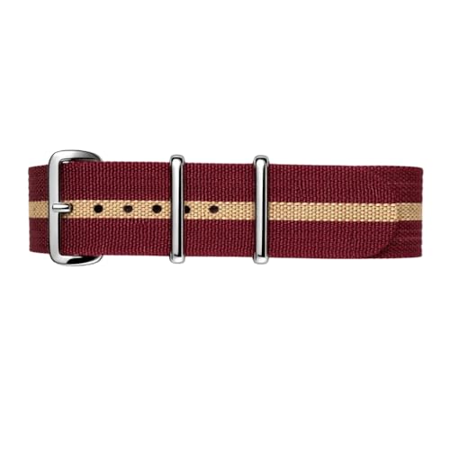Bracelet Nato Hybride masar en nylon et acier 316L pour montre haut de gamme
