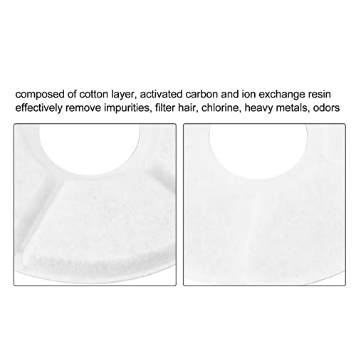 Filtro de carbón activado para fuente de agua para gatos miniatura 4