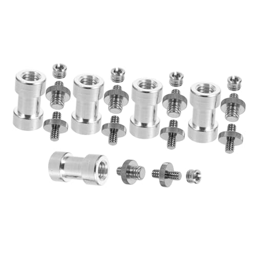 Tornillo adaptador 1/4 para trípode y cámaras portátiles en bolsa o bolsillo