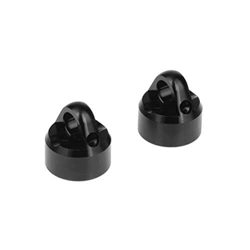 Tekno RC LLC Shock Caps 7075 Emulsion Black ano 2pcs TKR6712A Elec Car/Truck Replacement Parts