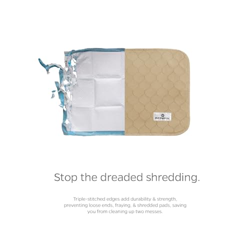 Pet Parents Pawtect® Pads Washable Dog Pee Pads (2Pack) Of 18X24 Premium Pee Pads For Dogs, Waterproof Training Pads For Dogs & Reusable Dog Pee Pads! Whelping & Modern Puppy Pads! #TOP5