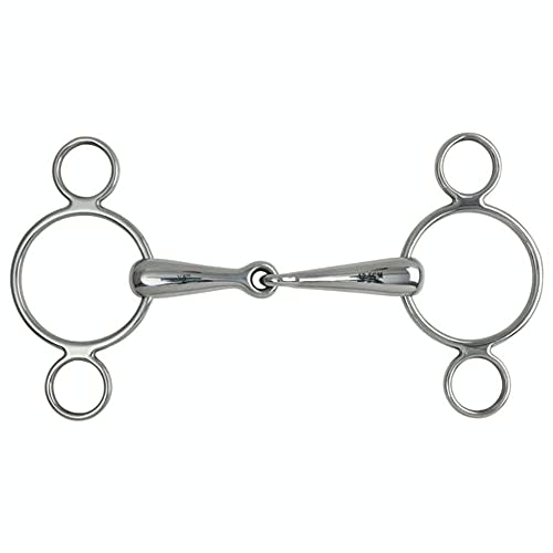 Shires Hollow Mouth Two Ring Gag (6