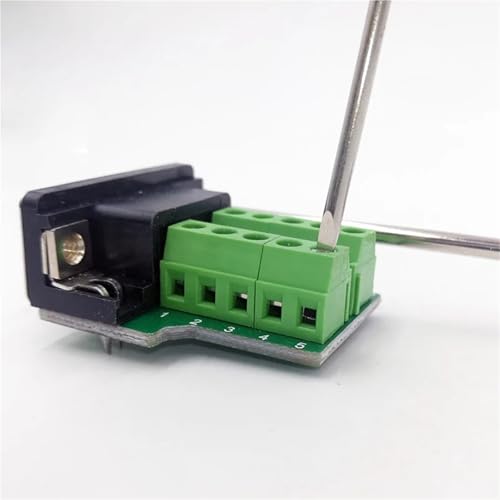Conector D-Sub 9Pin DB9 RS232 para transmisión de datos serie y placas de comunicación 7