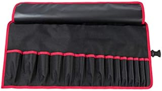 PARAT Werkzeugtasche Basic Roll-Up Case (15 Einsteckfächer, Nylon, mit Steckverschluss, 67x33x0,5 cm) 5990828991, schwarz