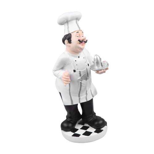 Sculpture de cuisinier stable pour décorer sans risque de chute - 2